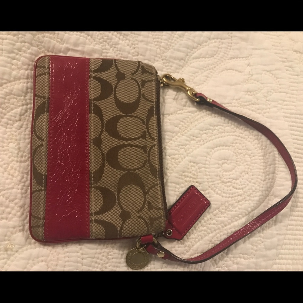 SOLD Coach wristlet